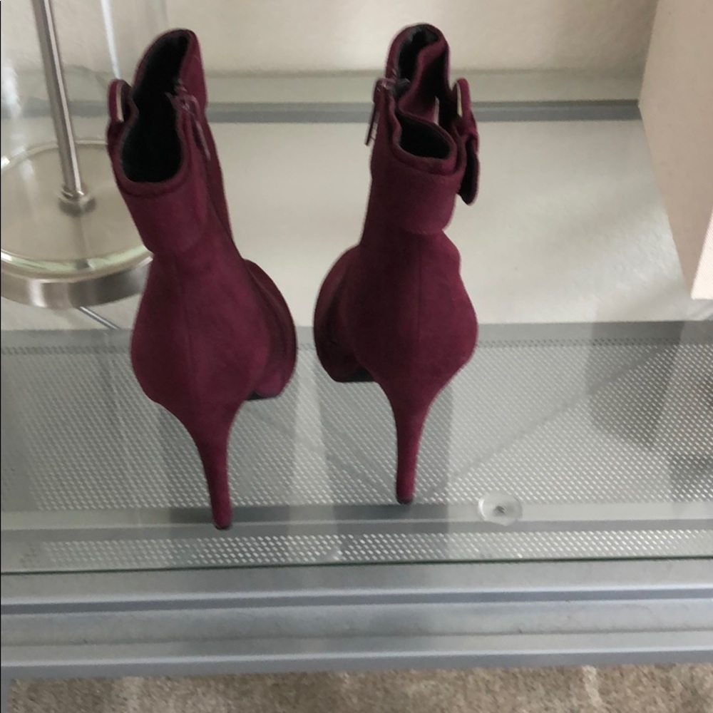 Plum booties - Picture 3 of 3